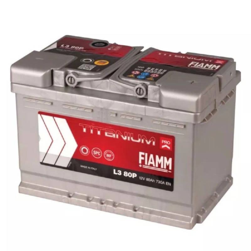 Batteria auto FIAMM 80Ah 730A 12V